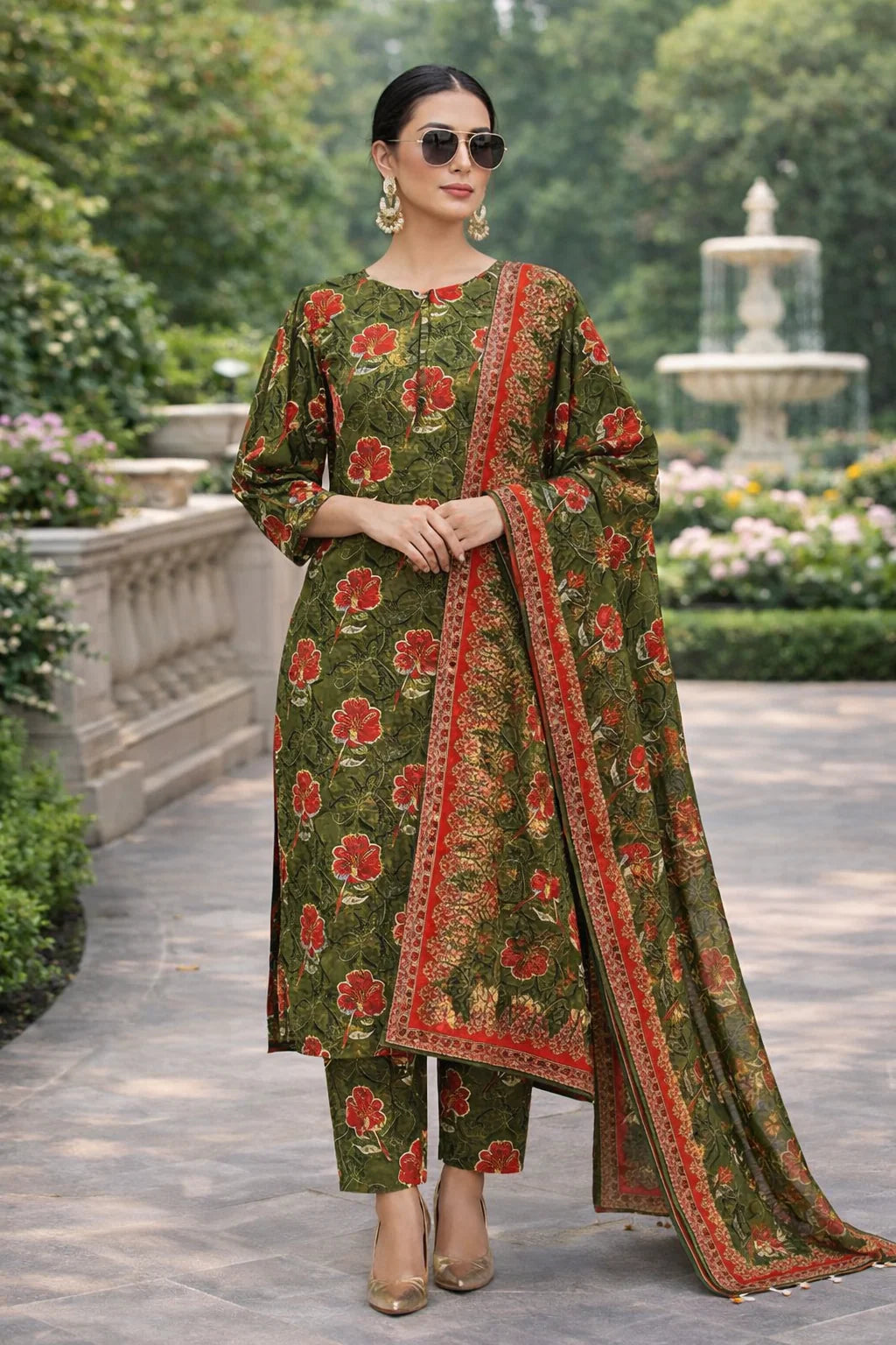 Swiss Lawn 3PC -A1320