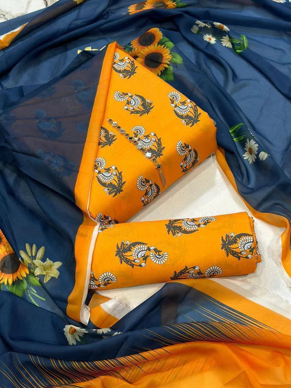 Printed Lawn 3PC Suit