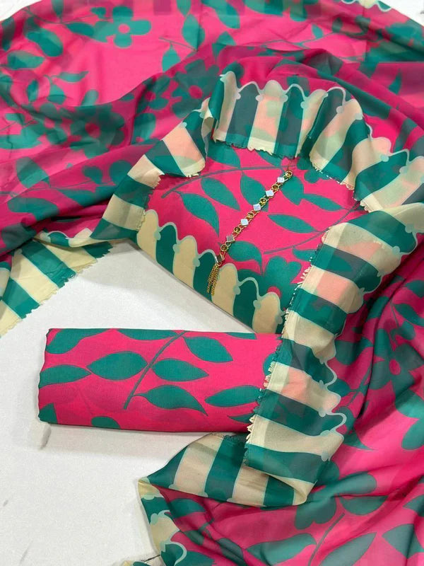 Printed Lawn 3PC Suit